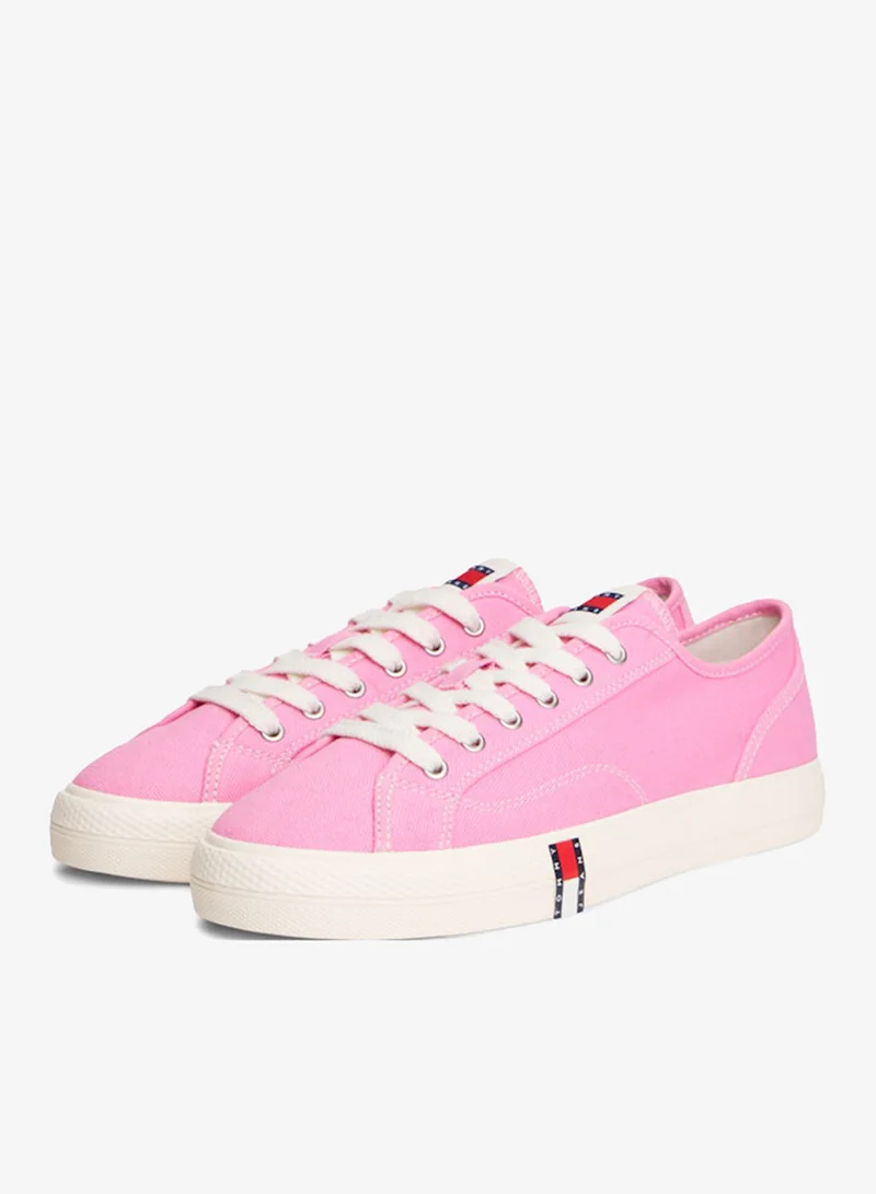TOMMY JEANS  Archive Flag Stripe Canvas Trainers for Women | Best Price UAE